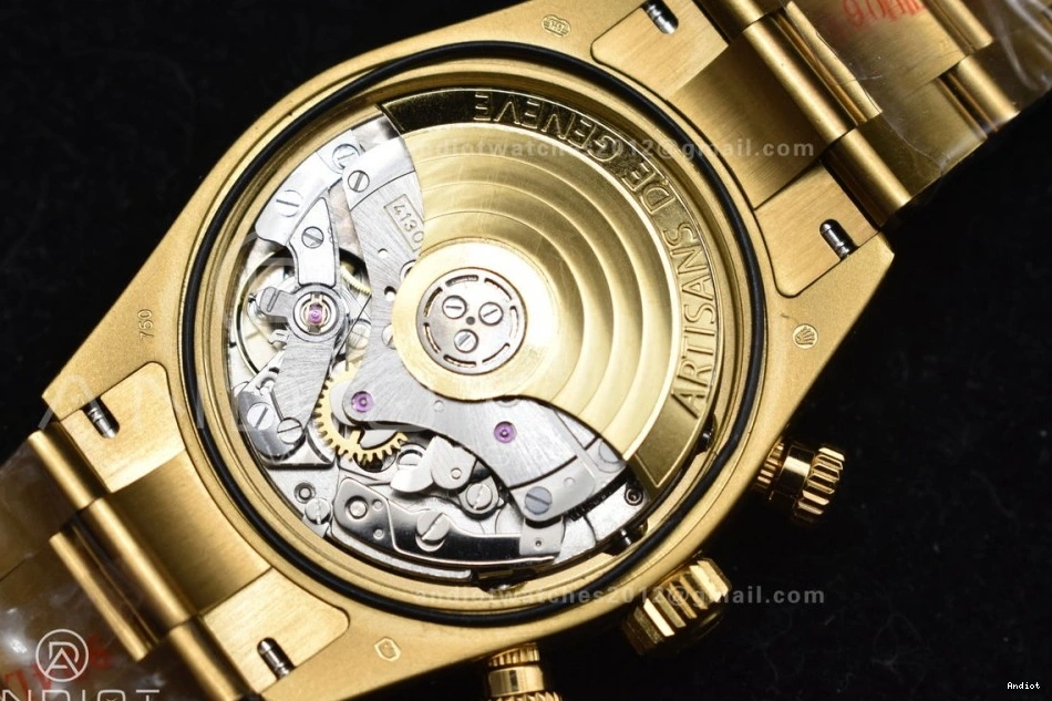 YG YG Black YG Dial Daytona Bracelet A7750 ADGF on Edition Best 0305